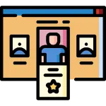 Icon depicting HR & Recruitment