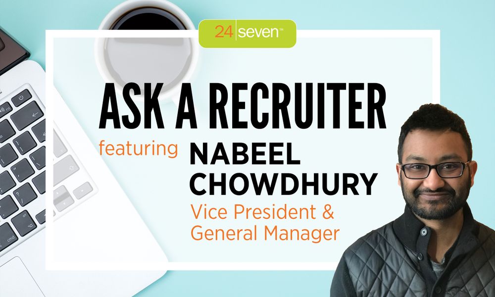 Ask A Recruiter Header Nabeel Chowdhury