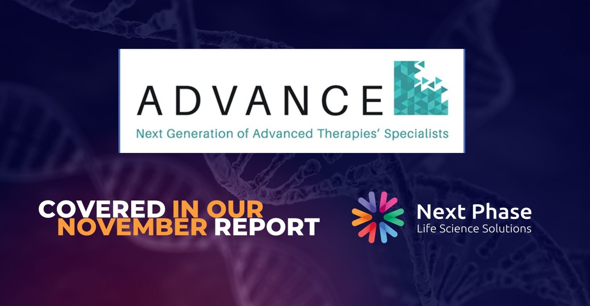 The ADVANCE programme was launched to help support people in the early stages of their ATMP careers. It is a series of self-paced online courses, funded by Erasmus Plus and promoted by Eatris, which enables people to immerse themselves in the world of Advanced Therapies. 