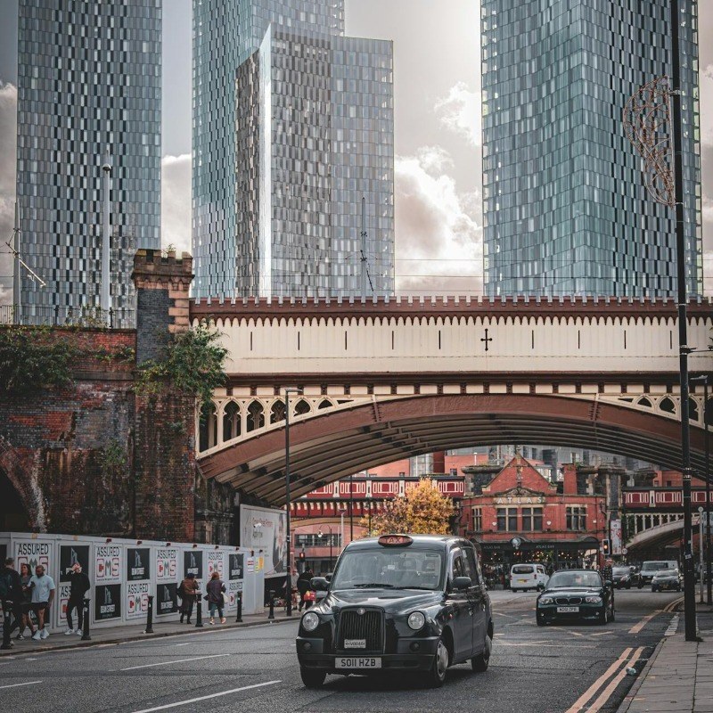 Image of road in Manchester