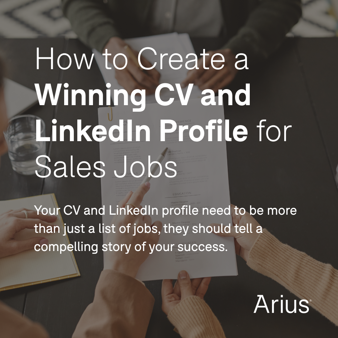 How to Create a Winning CV and LinkedIn Profile for Sales Jobs