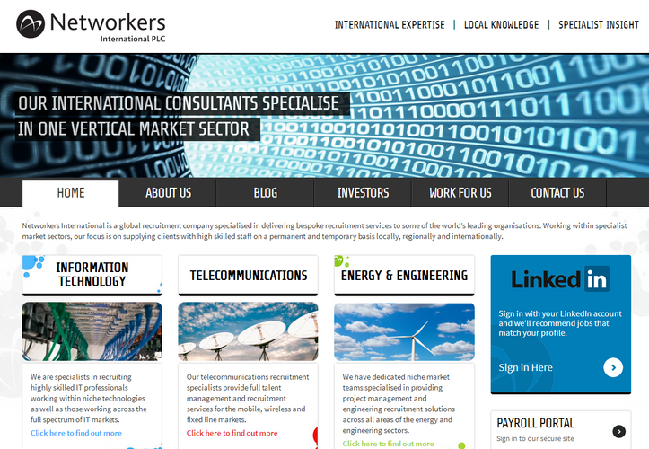 Homepage Networkers
