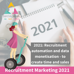 2021  Recruitment Automation And Data Monetisation   To Create Time And Sales