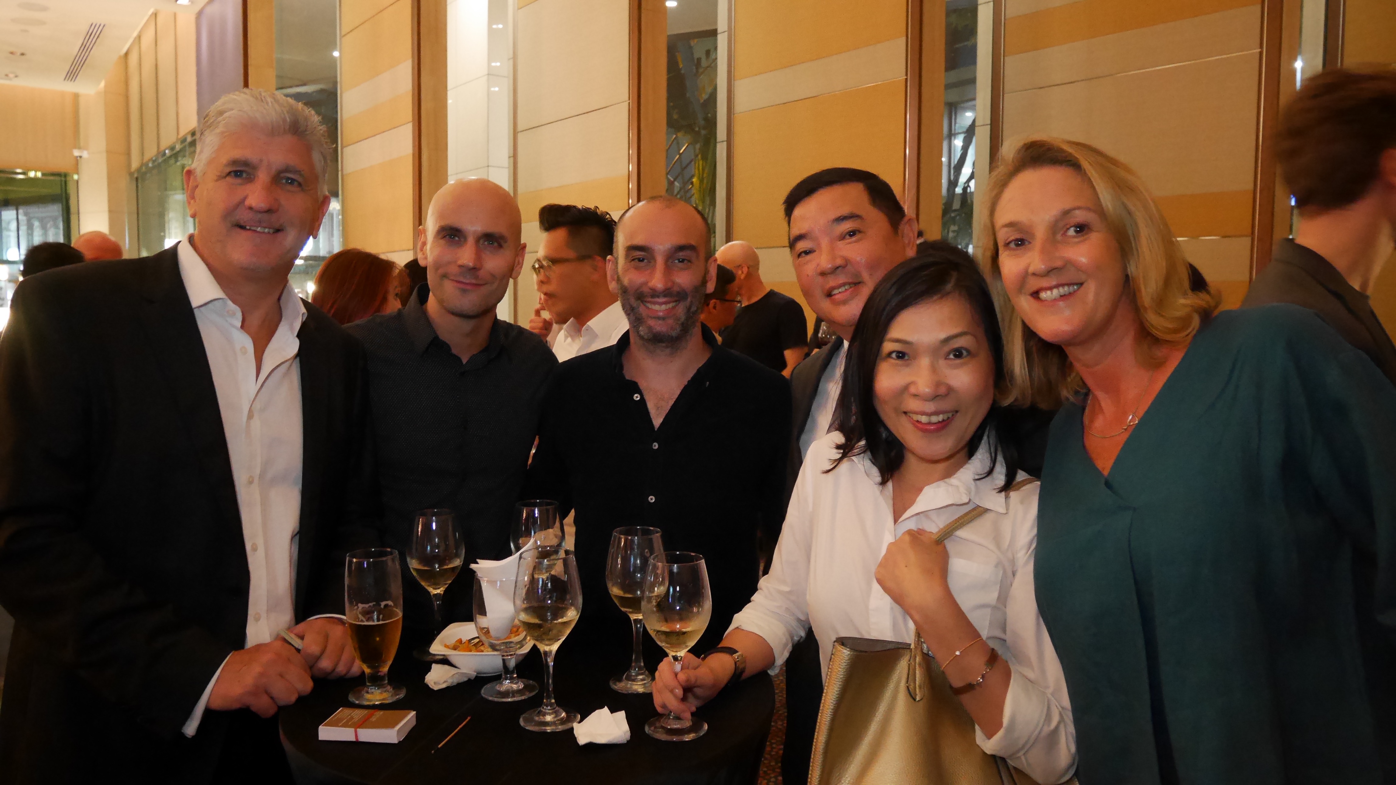 group of people networking