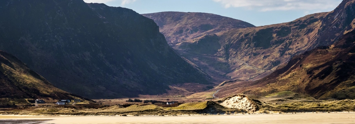 Minte Seisce Valley at Maghera, close to Ardara in Donegal