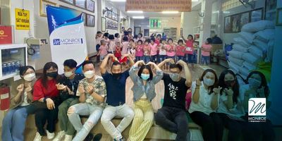 Monroe Vietnam Welcomes The New Year By Giving Back To The Community