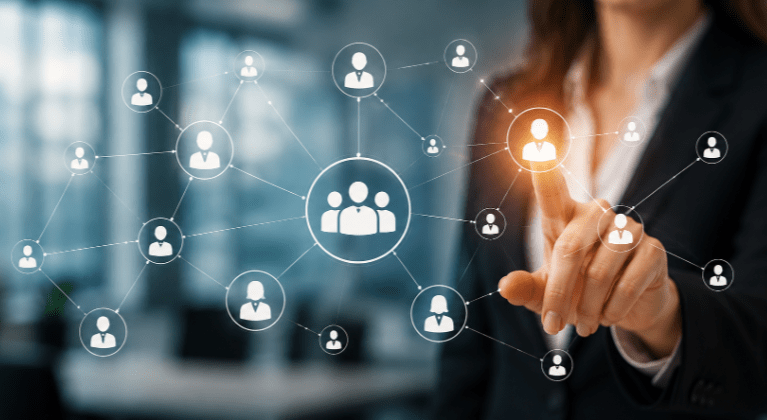 Picking candidates from a group to make a team using technology