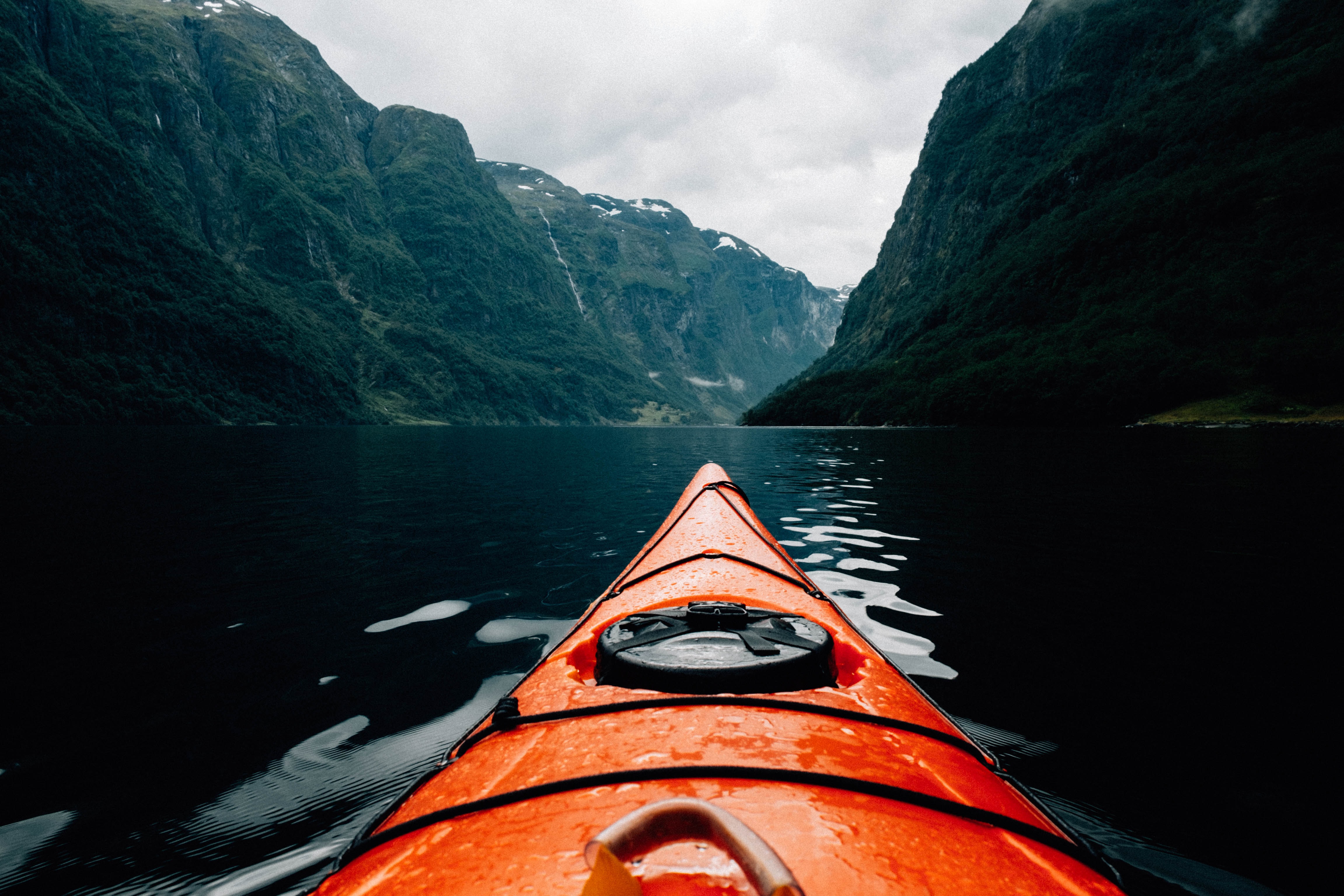 Boat In Fjord