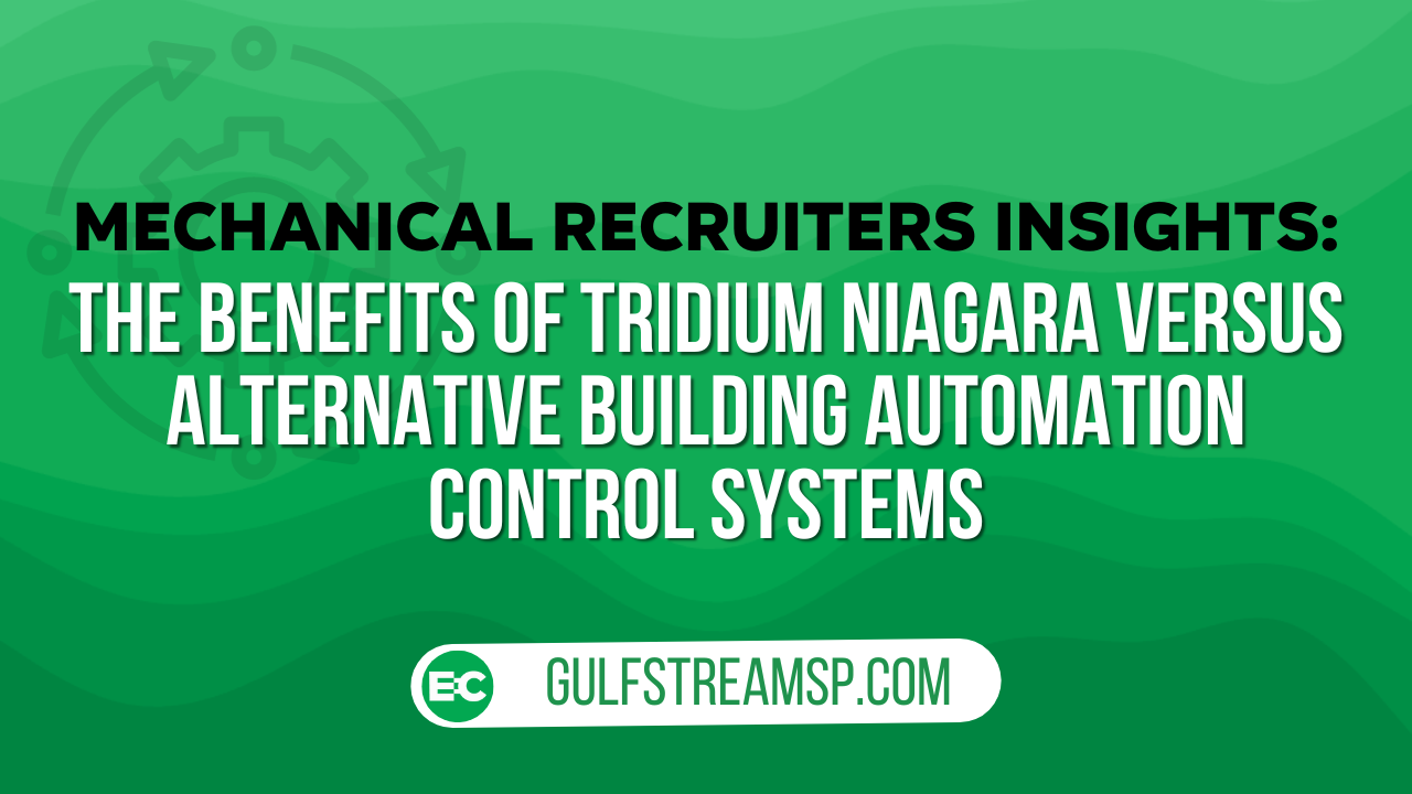 The Benefits of Tridium Niagara Versus Alternative Building Automation Control Systems
