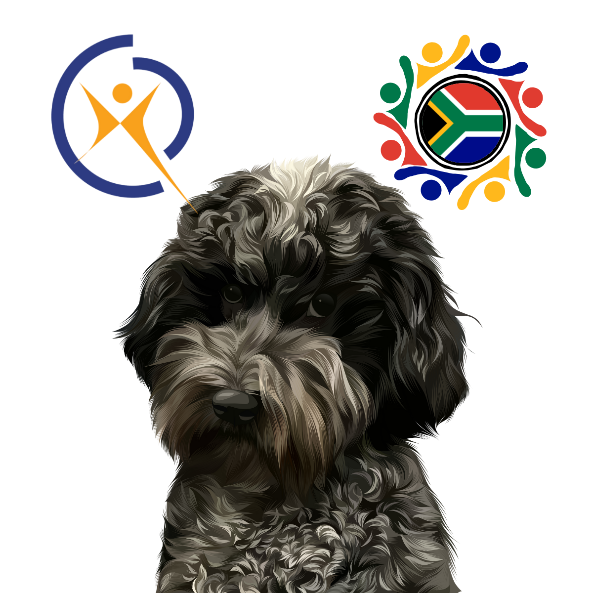 Louie the Office Dog 