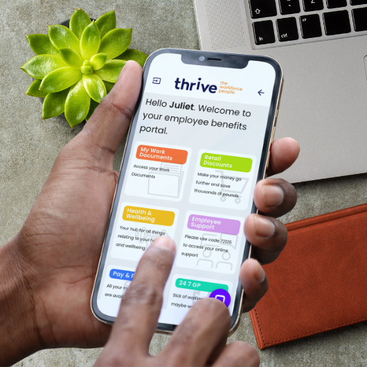 Thrive employee benefits app