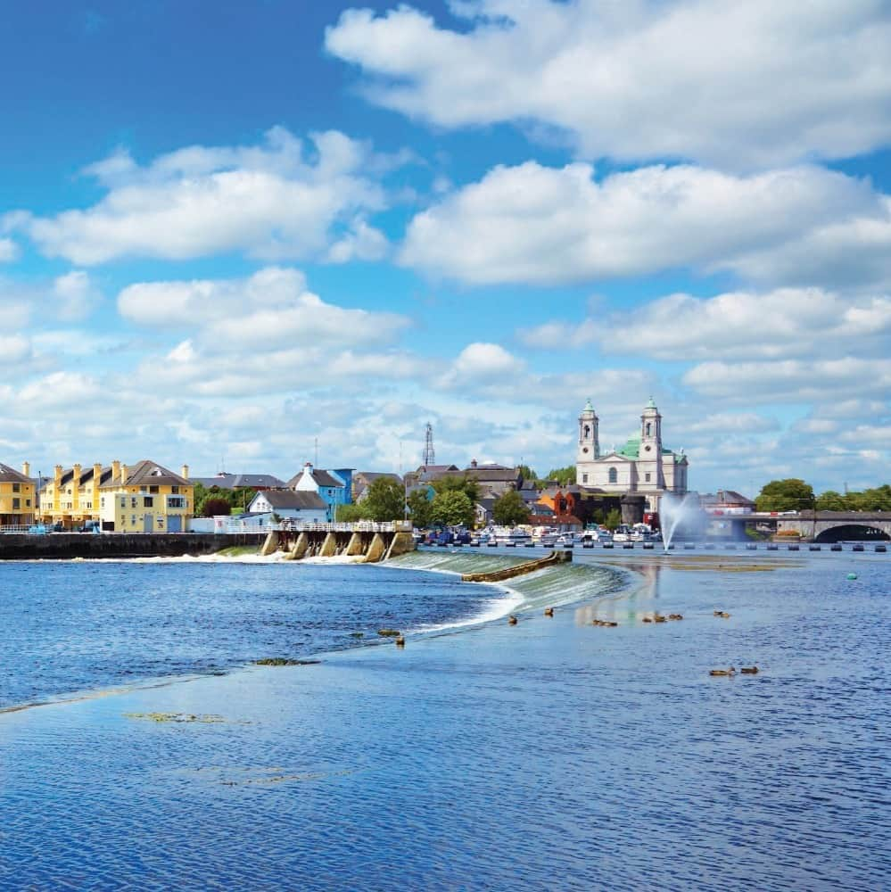 view of Athlone town centre