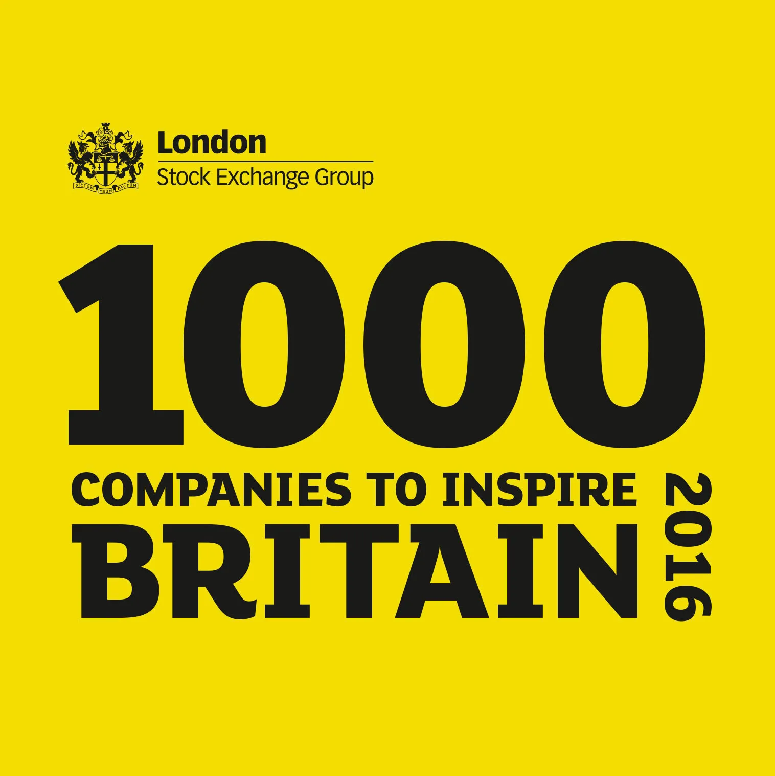London Stock Exchange 1000 Companies to Inspire Britain 2016
