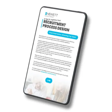 8 Tips on Recruitment Process Design Cheat Sheet
