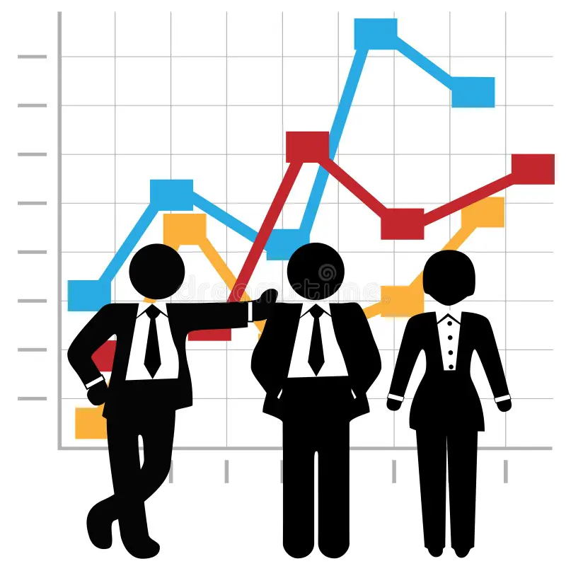 Business People Sales Team Graph Chart 7021928