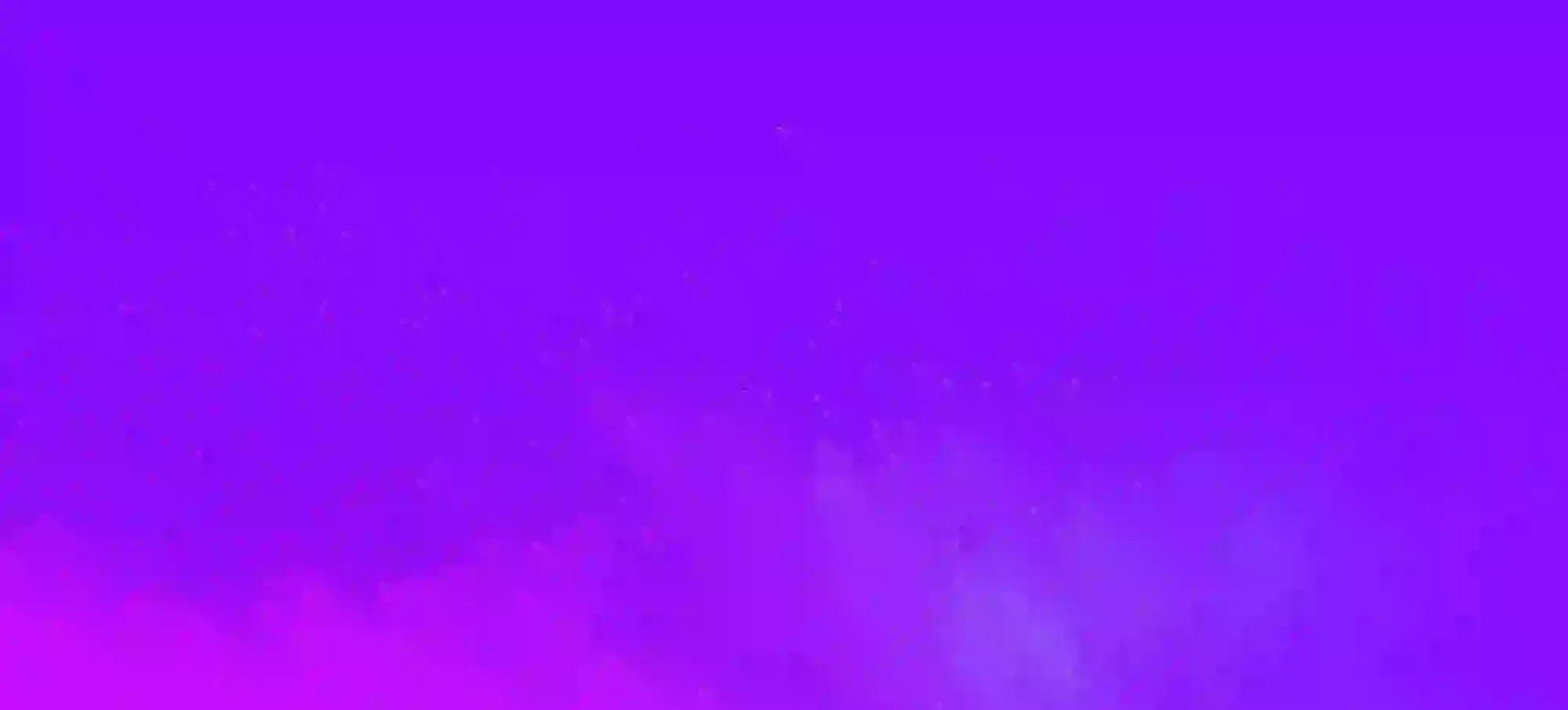 pink splatters against a purple backdrop