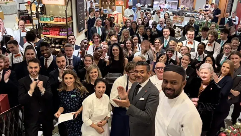 Fortnum and Mason Team at Piccadilly