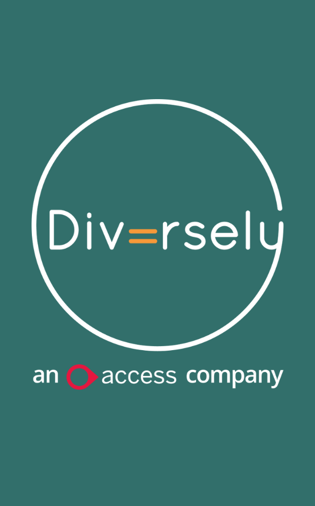 What is Diversely's data-driven D&I solution and how does it work for recruitment agencies?