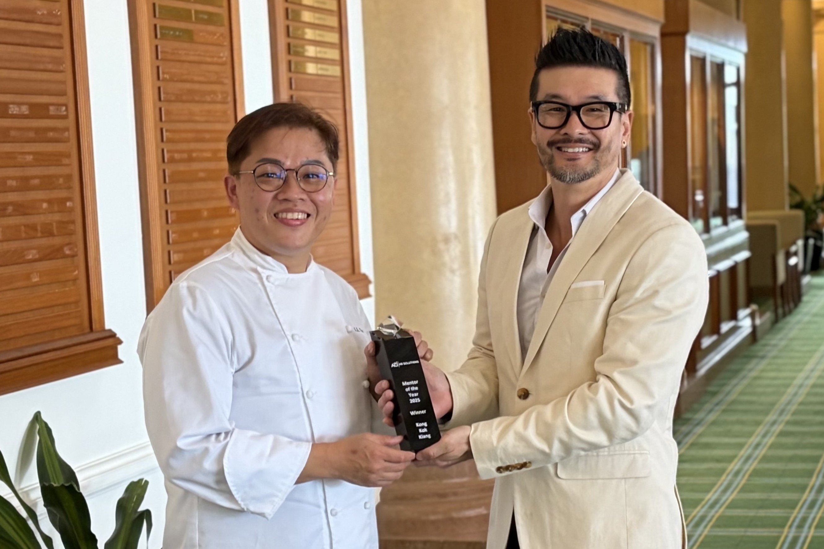 Sentosa Golf Club’s Executive Chef Kong Kok Kiang Named 2025 Mentor of the Year