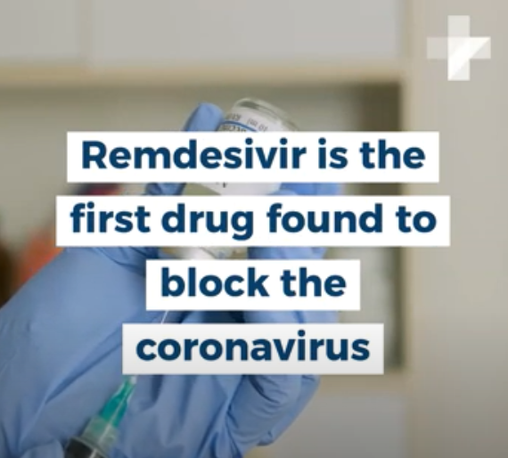 Remdesivir is the first drug found to block the coronavirus