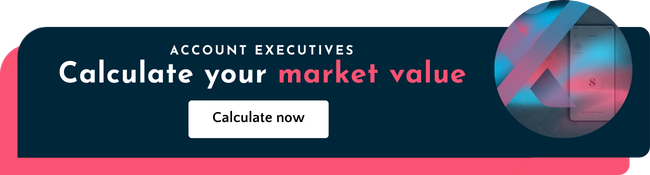 Account Executives: Calculate your market value - Calculate now