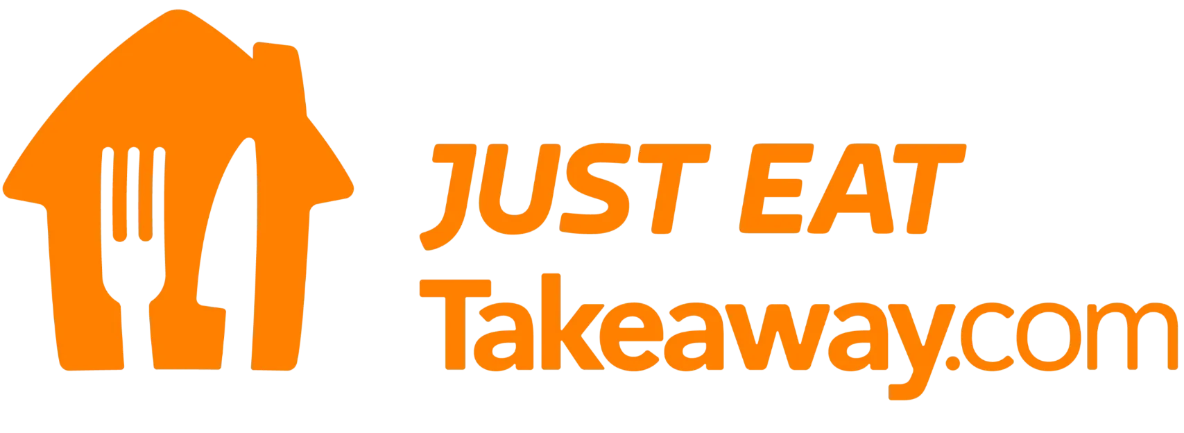 The Logo Just Eat Takeaway in orange