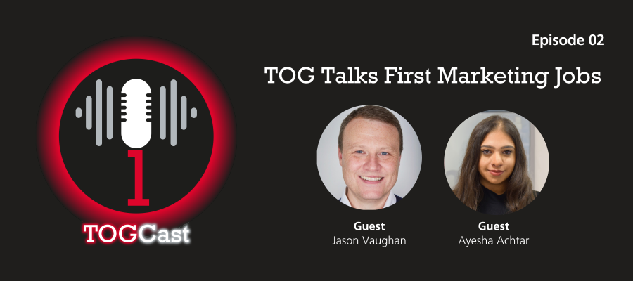 Tog Talks First Marketing Jobs