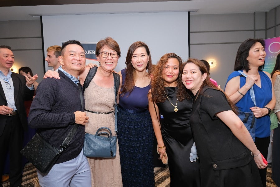 group of people networking