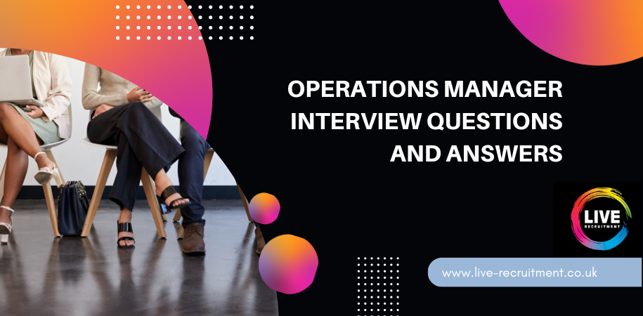Operations manager interview questions and answers