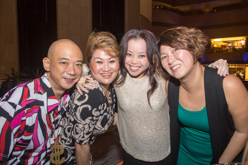 group of people smiling