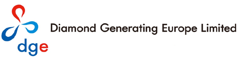 Diamond Generating Europe logo producing Renewable energy jobs in the UK 