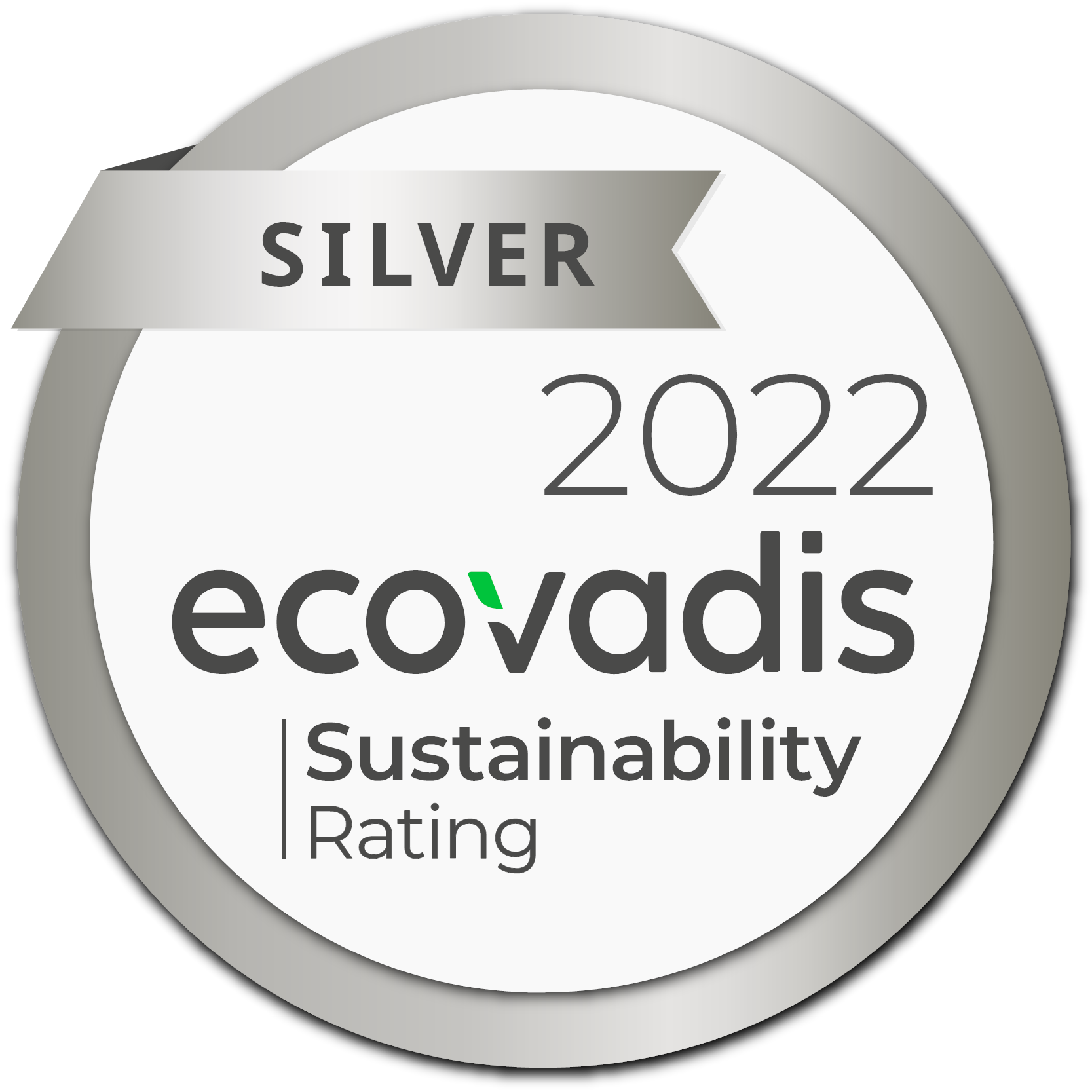 Ecovadis Sustainability Rating - Silver