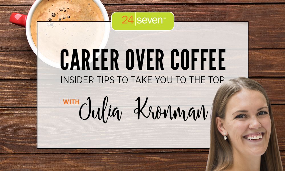 Career Over Coffee Header Julia Kronan