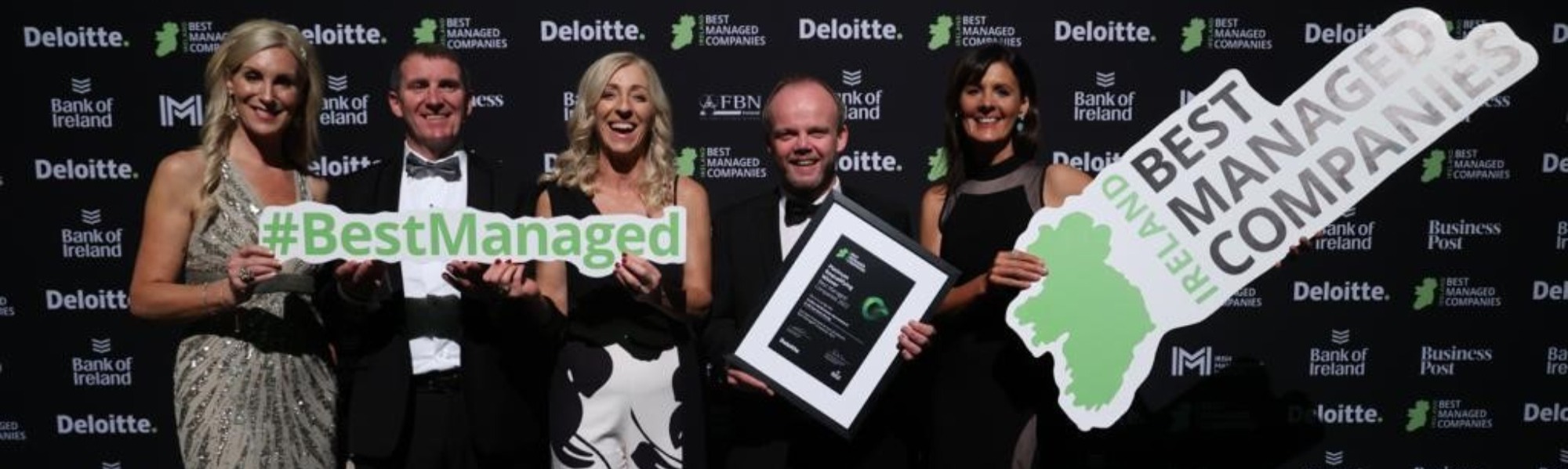 Collins McNicholas Management Team win Deloitte Best Managed Companies 2022