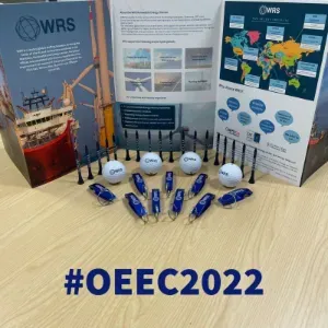 WRS Brochures and goodies for our Stand at Offshore Energy Exhibition 2022