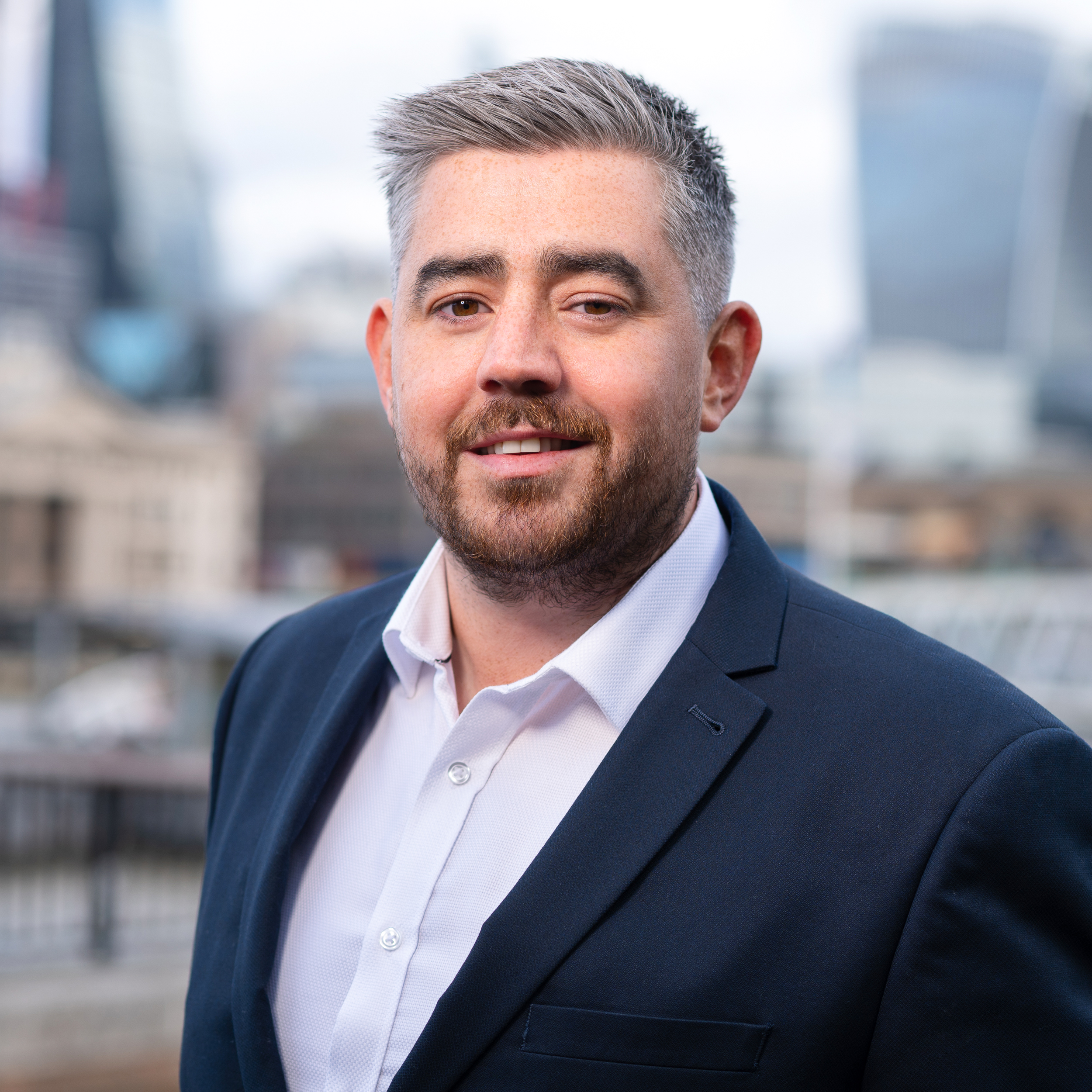headshot of michael aspinall rutherford cyber security recruiter in london