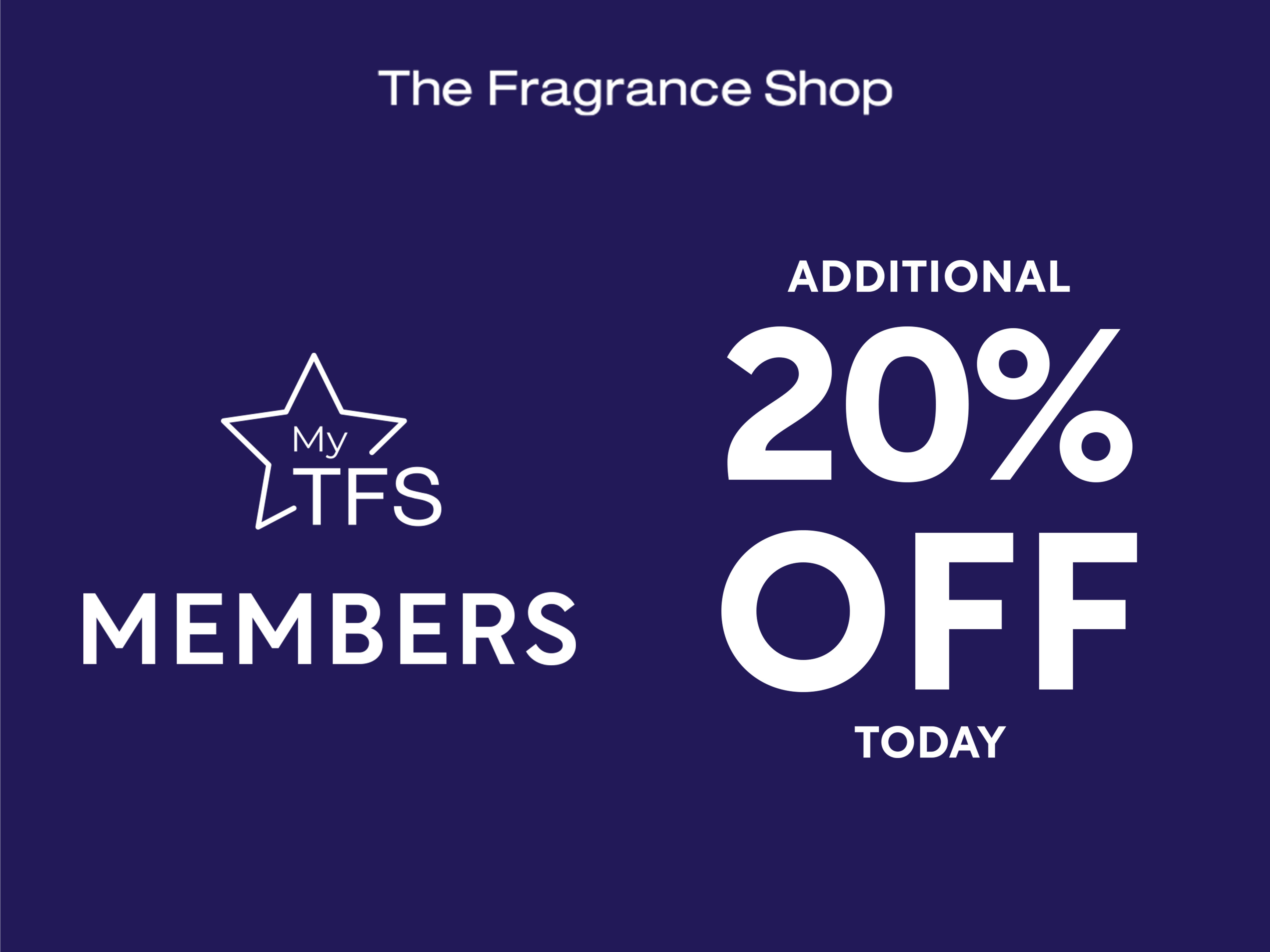 The fragrance shop online 20 off