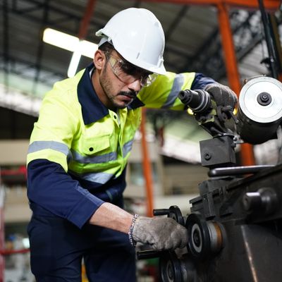Industrial Factory Worker Working In Metal Manufac 2022 02 25 02 35 09 Utc