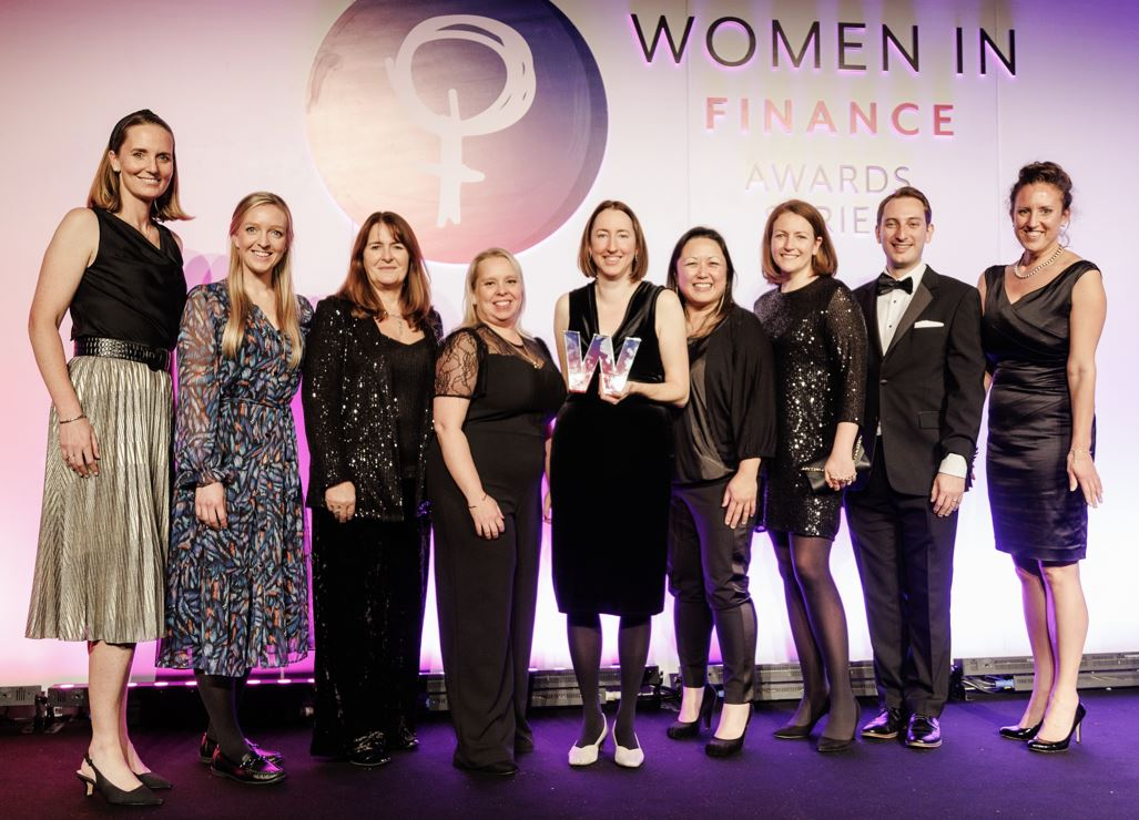 Finance Team of the Year at the Women in Finance Awards