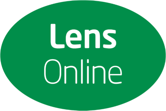 Lens Online logo