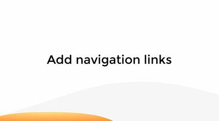 Add Navigation Links