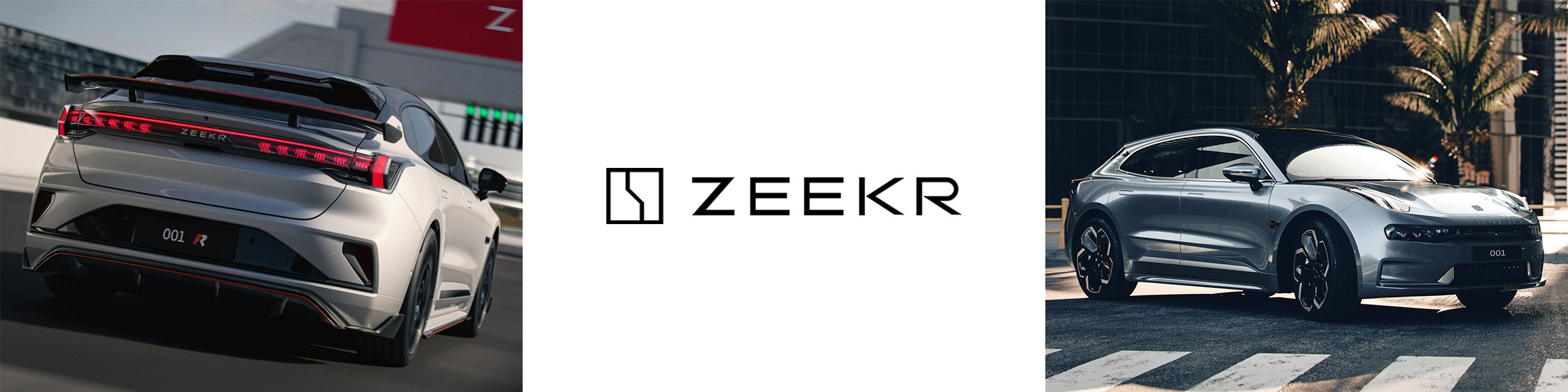 Zeekr 001 FR in white