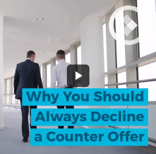 Why you should always decline a counter offer
