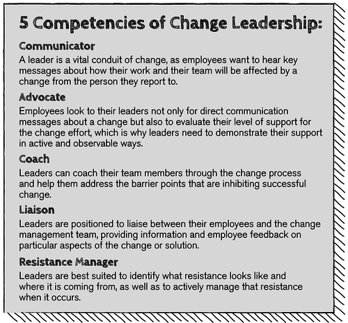 5 competencies of change leadership